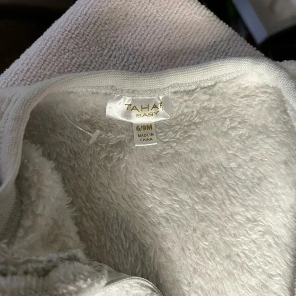 Tahari Fleece Car Sleeper 6/9 Months
